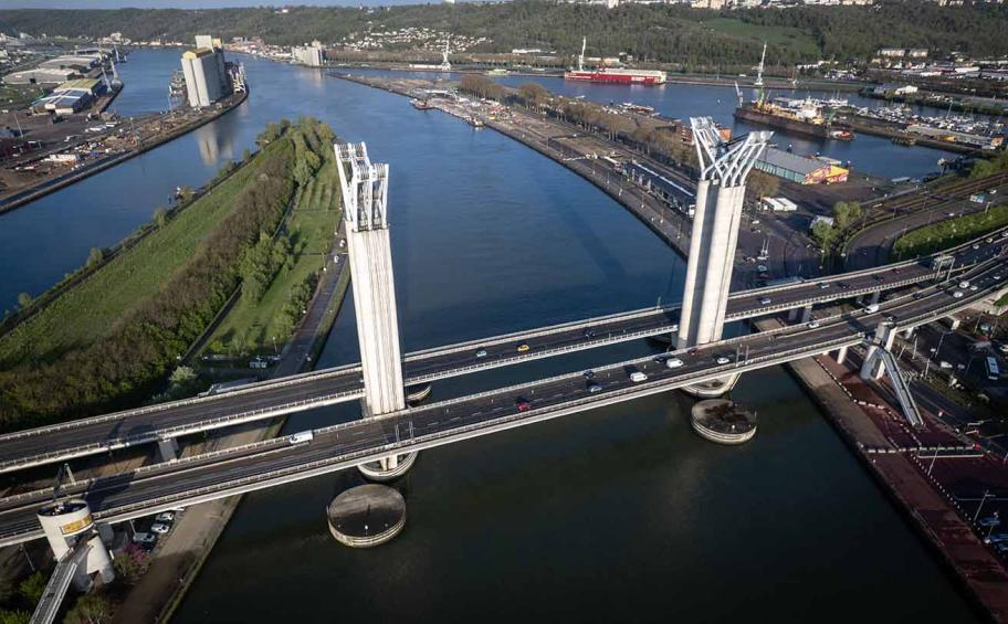 Pour la Dirno, Clemessy assure la maintenance en condition opérationnelle du pont Gustave-Flaubert à Rouen